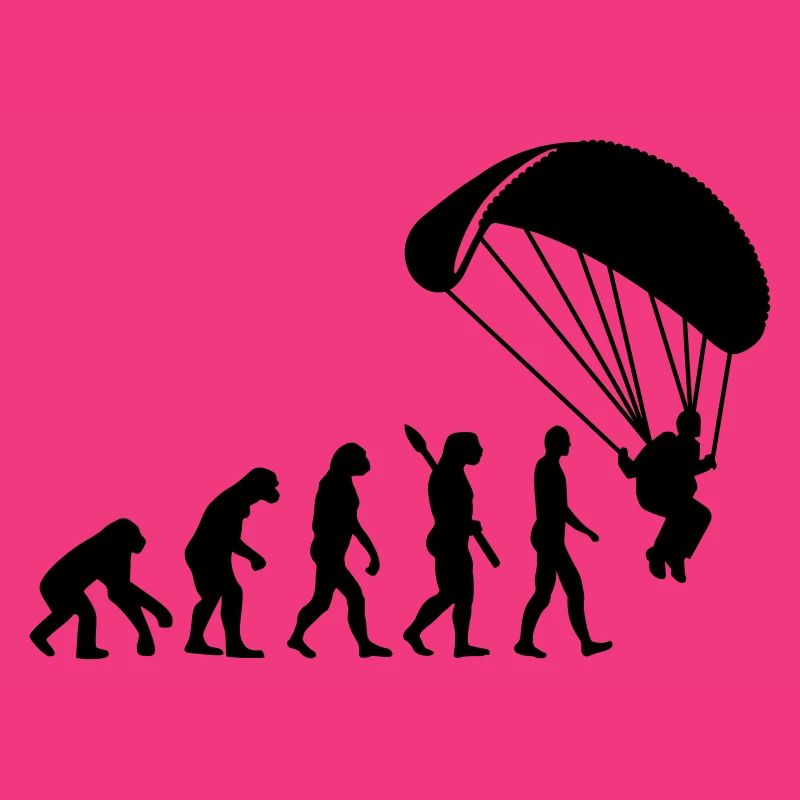 Evolution Fallschirmspringen