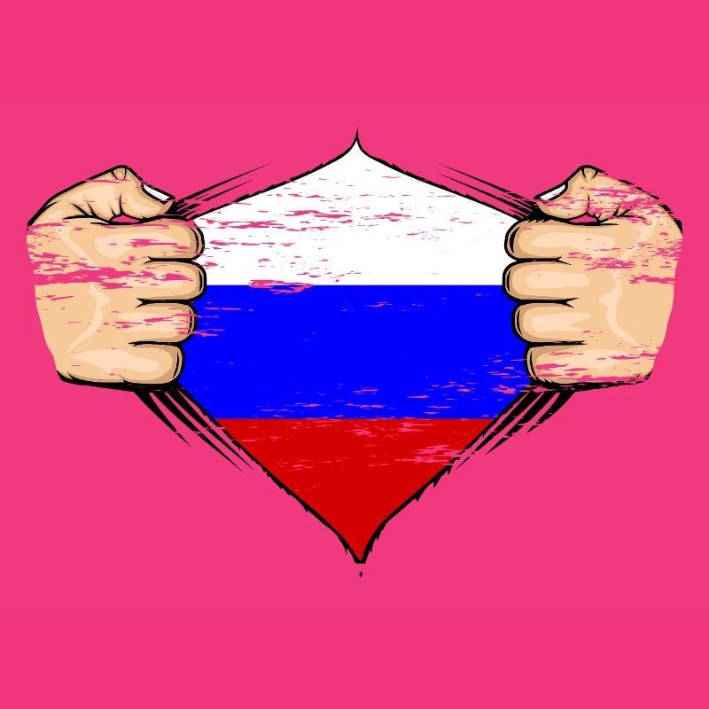 Conception du drapeau de la Russie utilisée