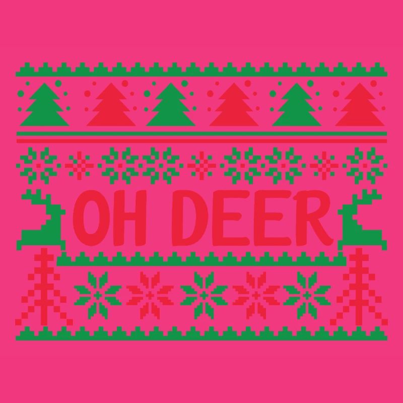 Hässlicher Pullover - Oh Deer