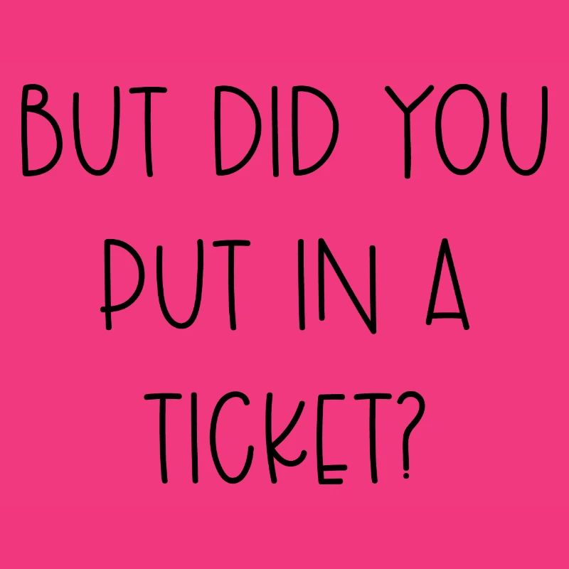 Funny IT Support Tech Help Desk Ticket Gift