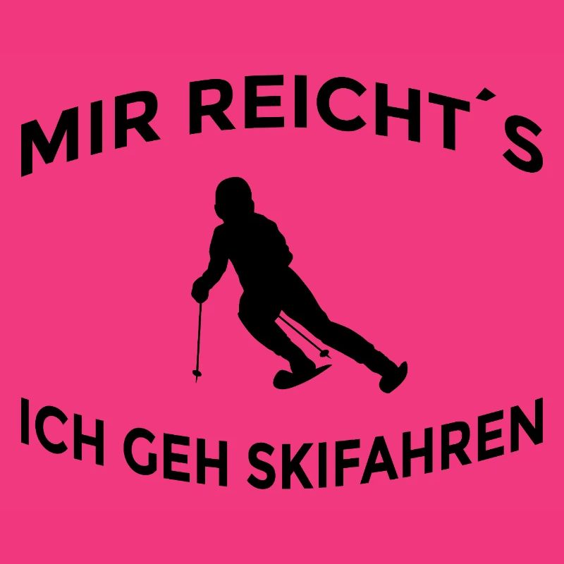 I've had enough, I'm going skiing