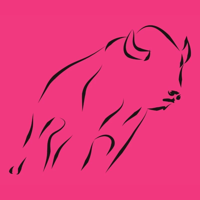 Bison - schwarz