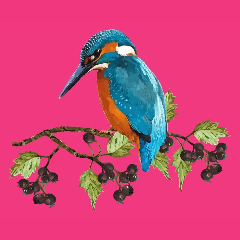 Bunter Vogel