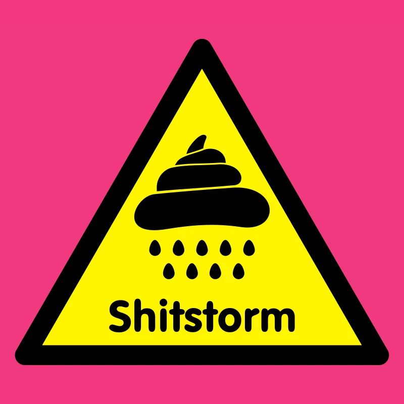 Caution shit / flame was [2 color]