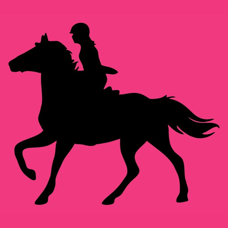 Mädchen mit Pferd