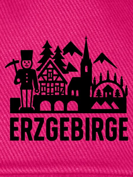 Erzgebirge typisch Silhouette