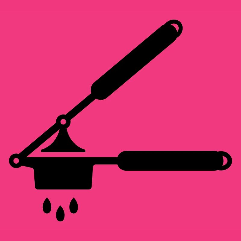 Knoblauch Presse oder Spätzle Presse