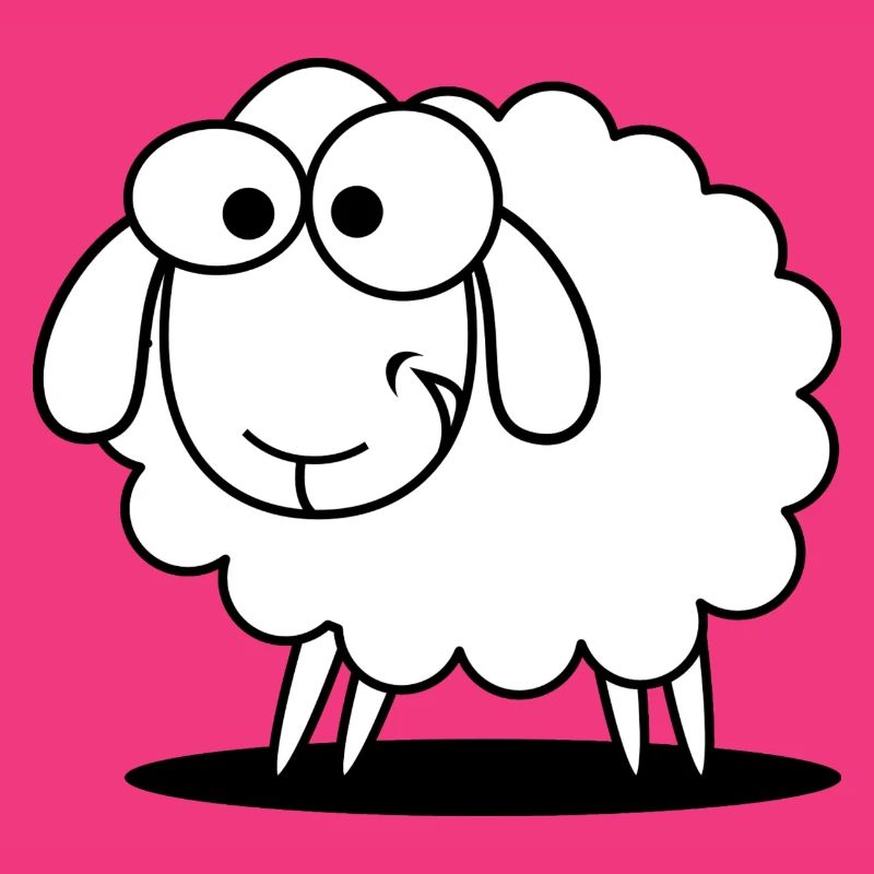 Witziges Schaf