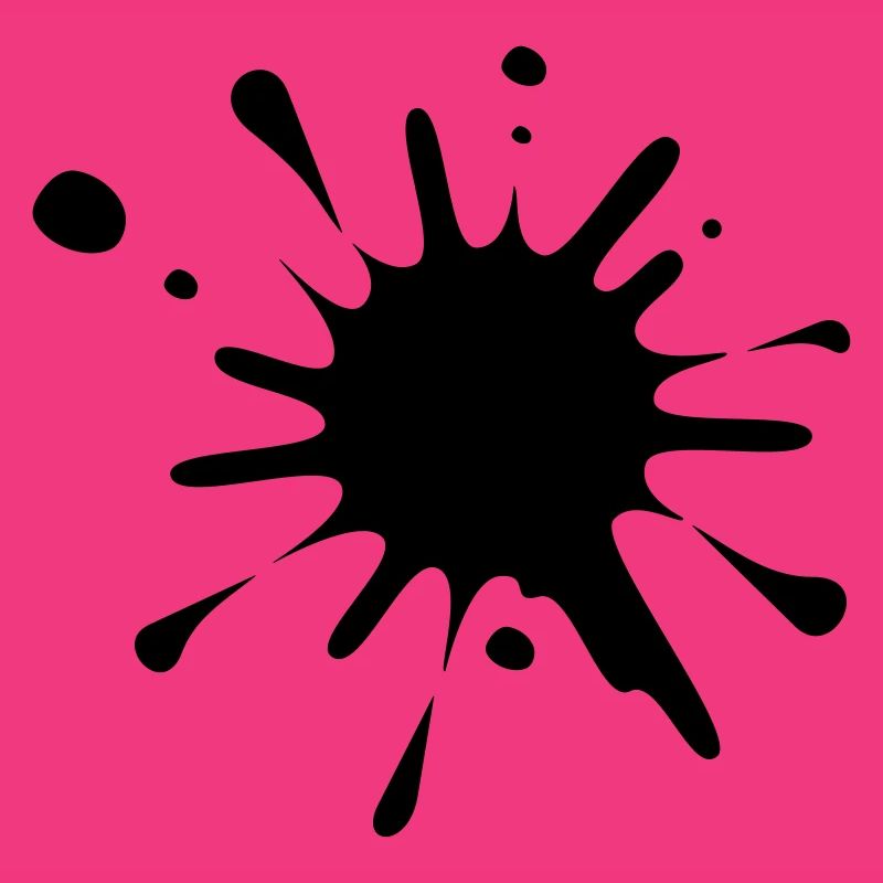 Farbspritzer-Bild*