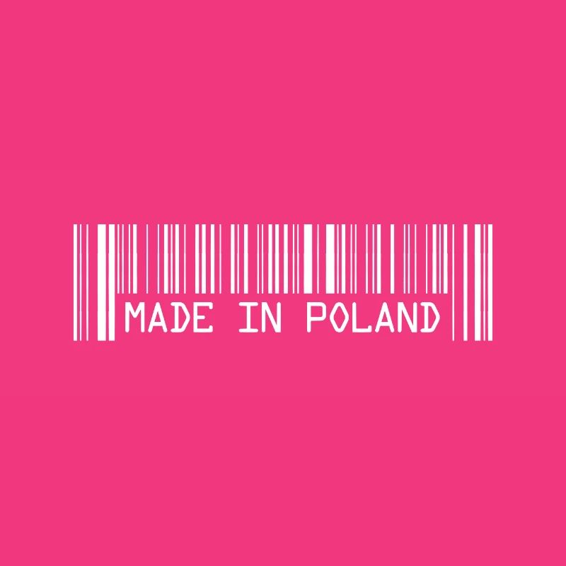 Fabriqué en Pologne - Pologne - Pologne - Code-barres - Dash