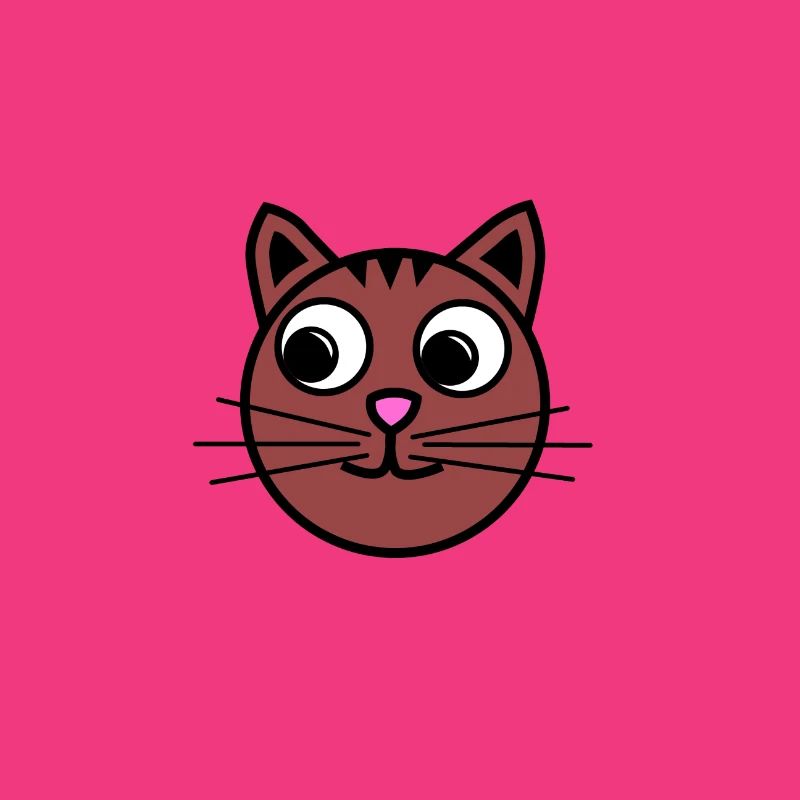 Braune Katze