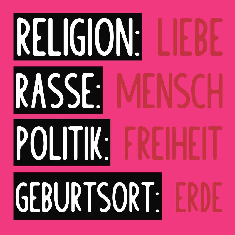 Statement - Keine Trennung oder Spaltung