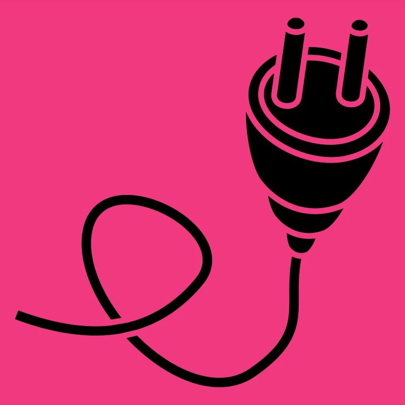 black connect connection cable plug plug