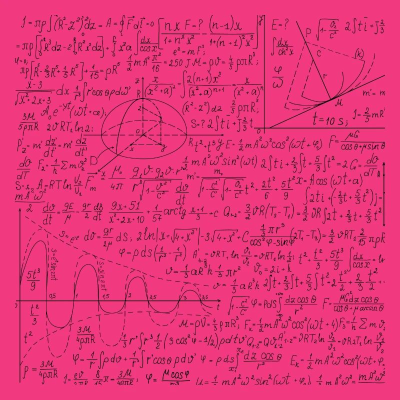Math Formula - Math Equation Pattern Lover Gift