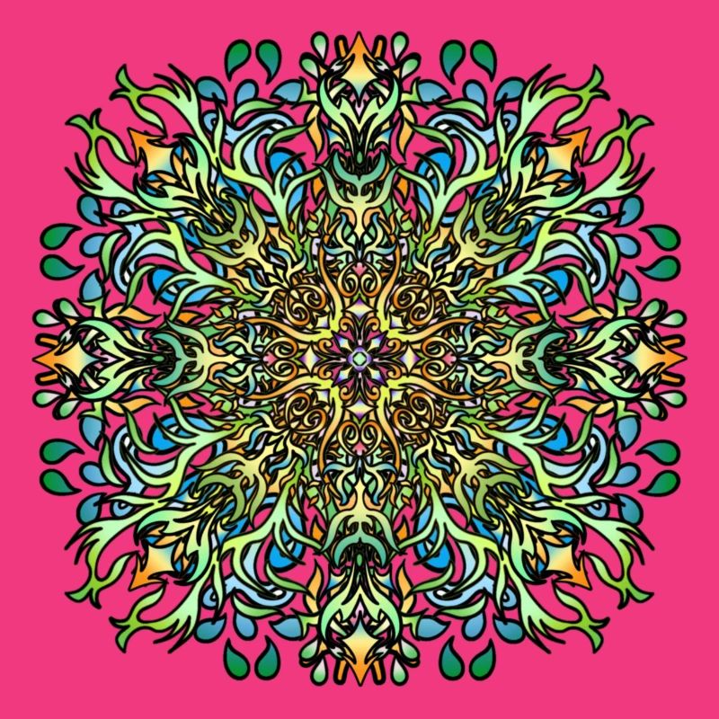 Mandala | Bunt | Leben | Geschenkidee