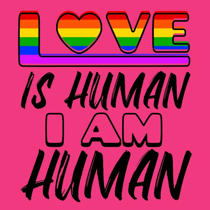 Love Rainbow Human Rights Statement Lesbians