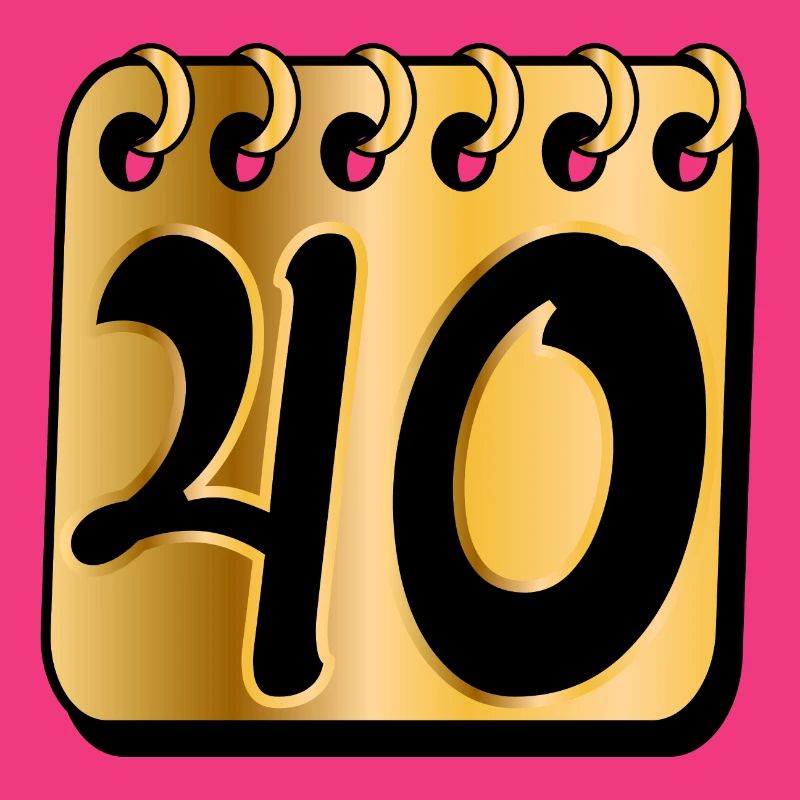 40. Geburtstag Vierzig VIERZIGJÄHRIGE