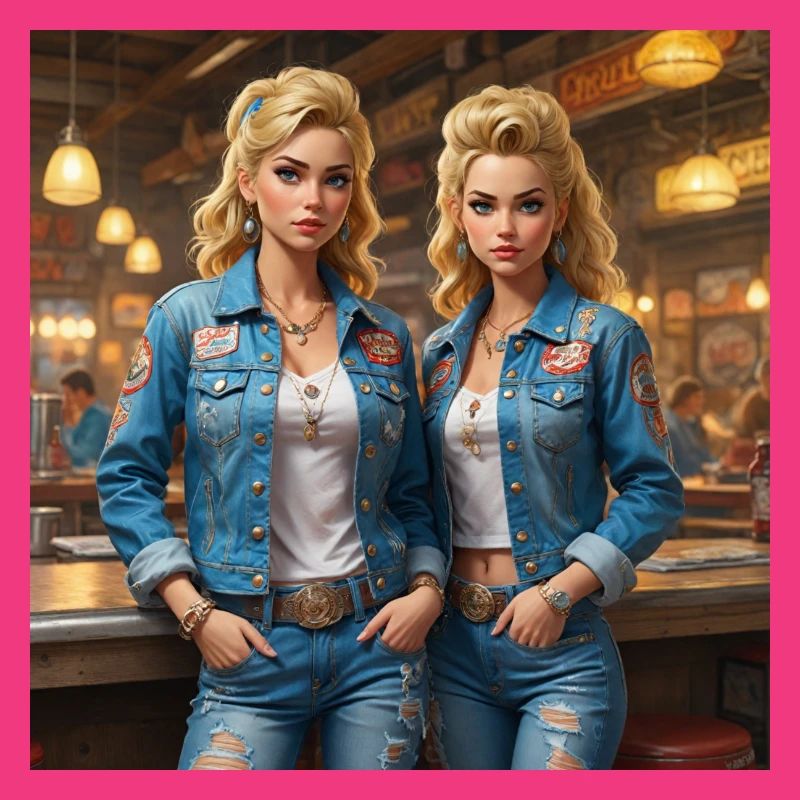Diner Denim Duette