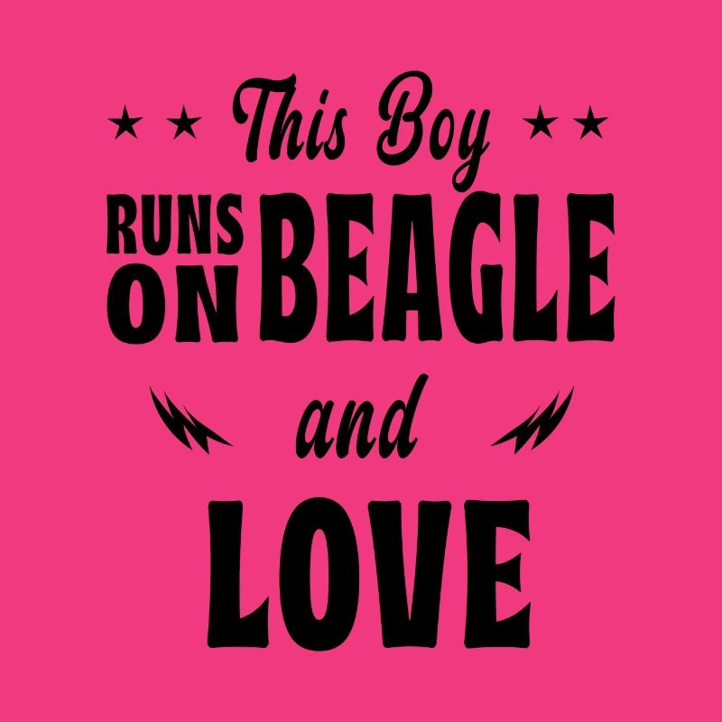 Dieser Junge Beagle Design