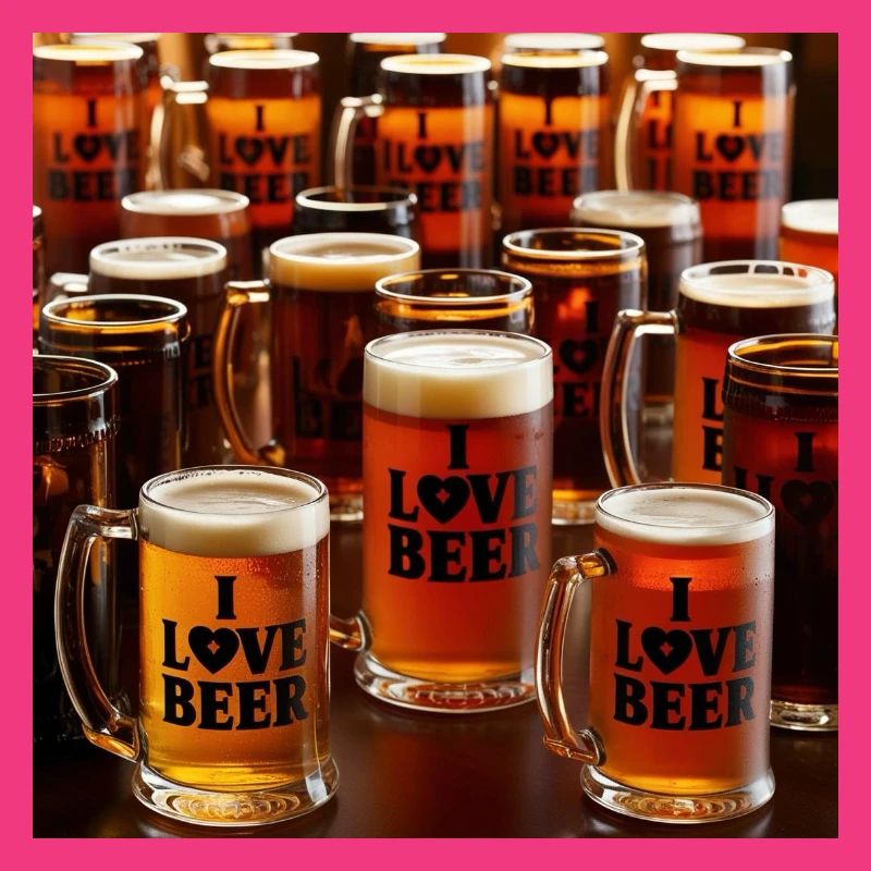 Bierliebe im Glas