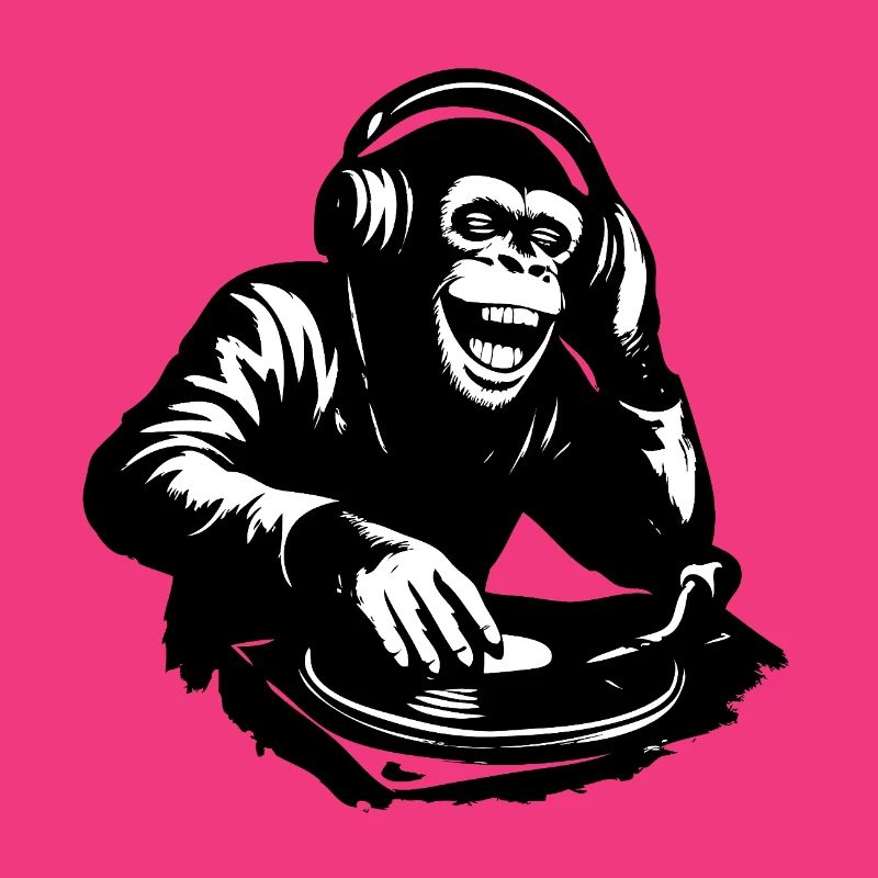 DJ The Monkey Dance Banksy Style