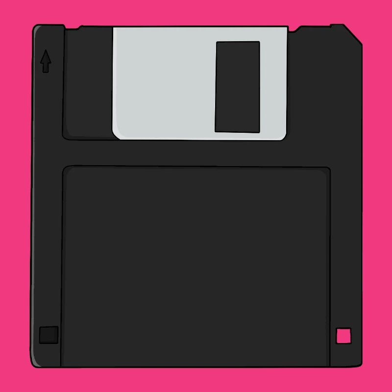 Nostalgic 3½ inch Diskette Retro Floppy Disk