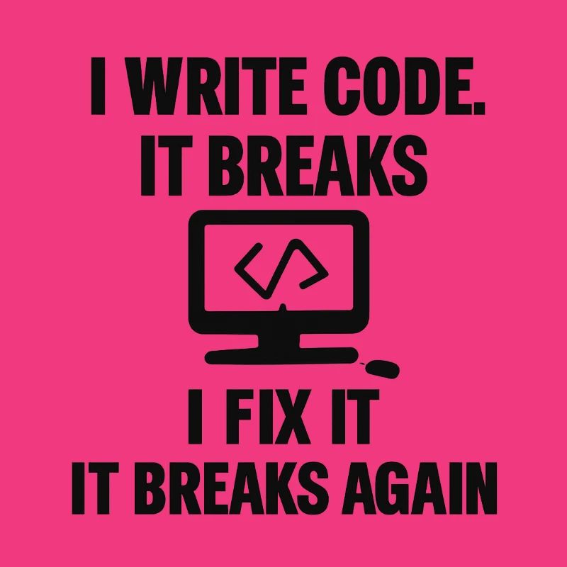 I Write Code – Funny Programmer T-Shirt