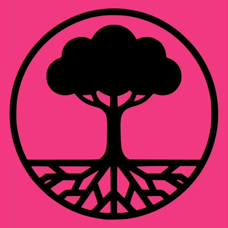 Baum des Lebens Silhouette