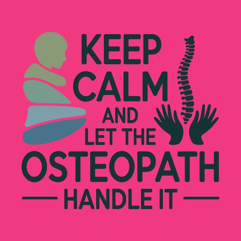 Osteopath Keep Calm Handle It Professional 