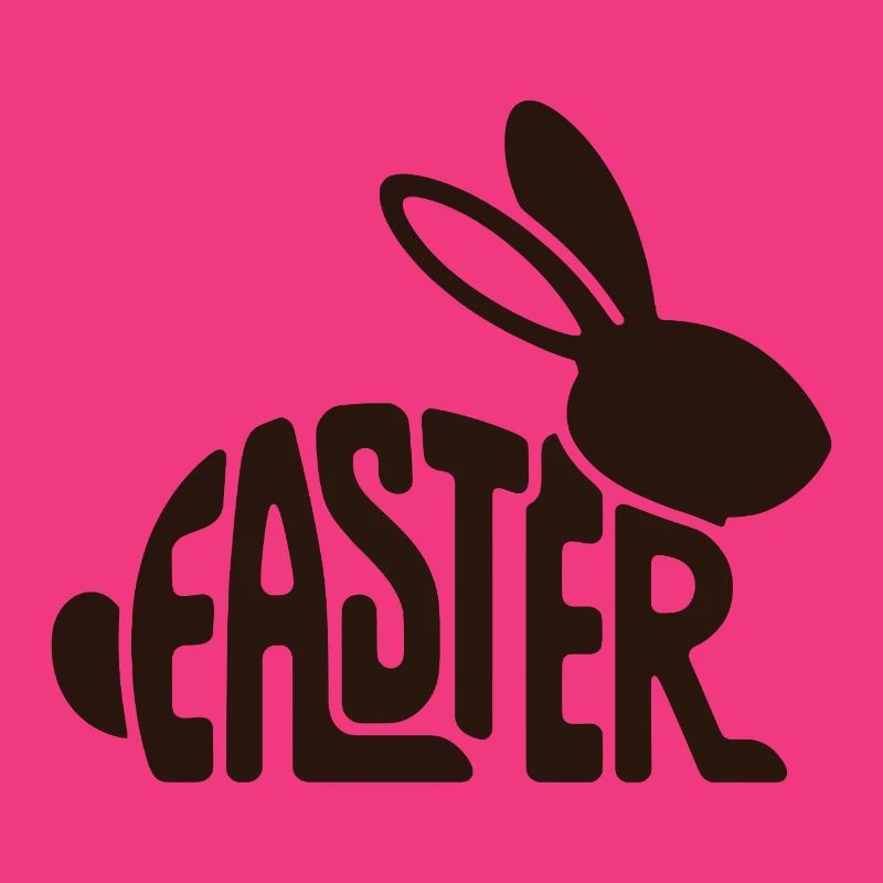 Osterhase Typo-Form