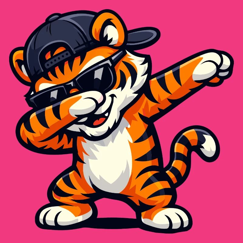 Dabbing Tiger
