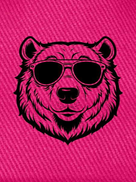 Cooler Eisbär mit Sonnenbrille
