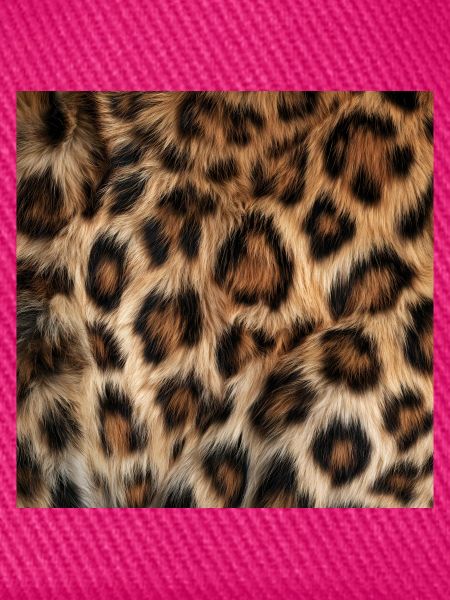 Wildleopardenfell