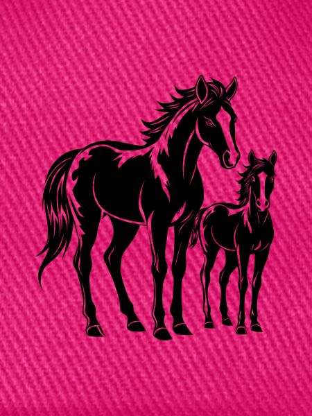Pferd und Fohlen