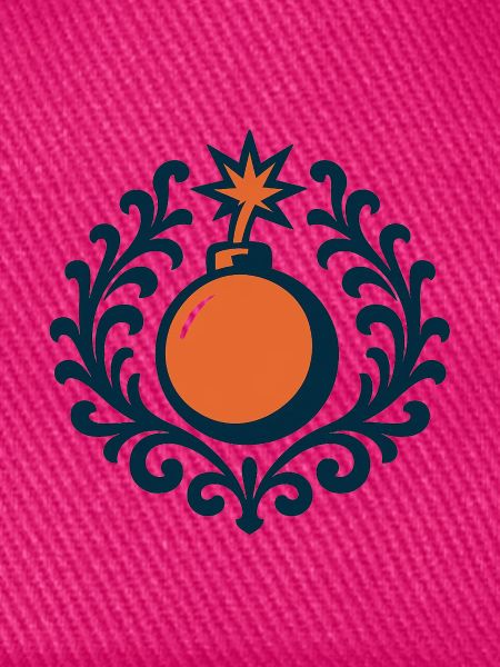 Kreisrahmen Monogramm Icon. Monogramm & Initialen.