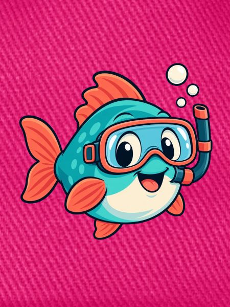 Fisch mit Schnorchel