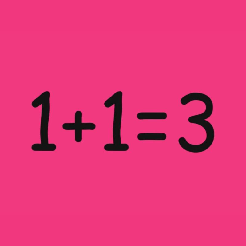 1+1=3