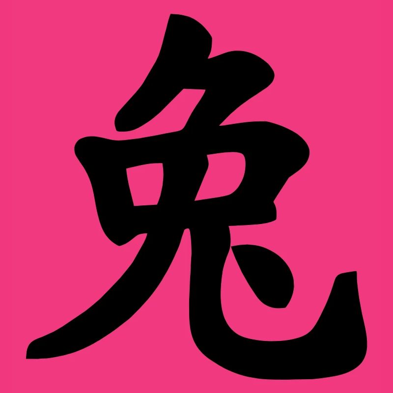 Chinese notebook rabbit shadow image