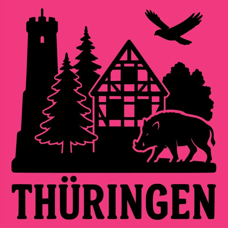 Silhouette Thuringe