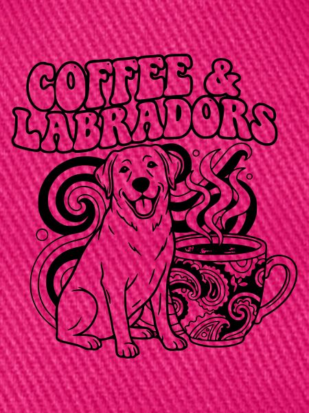 Coffee Labradors Hund Outline