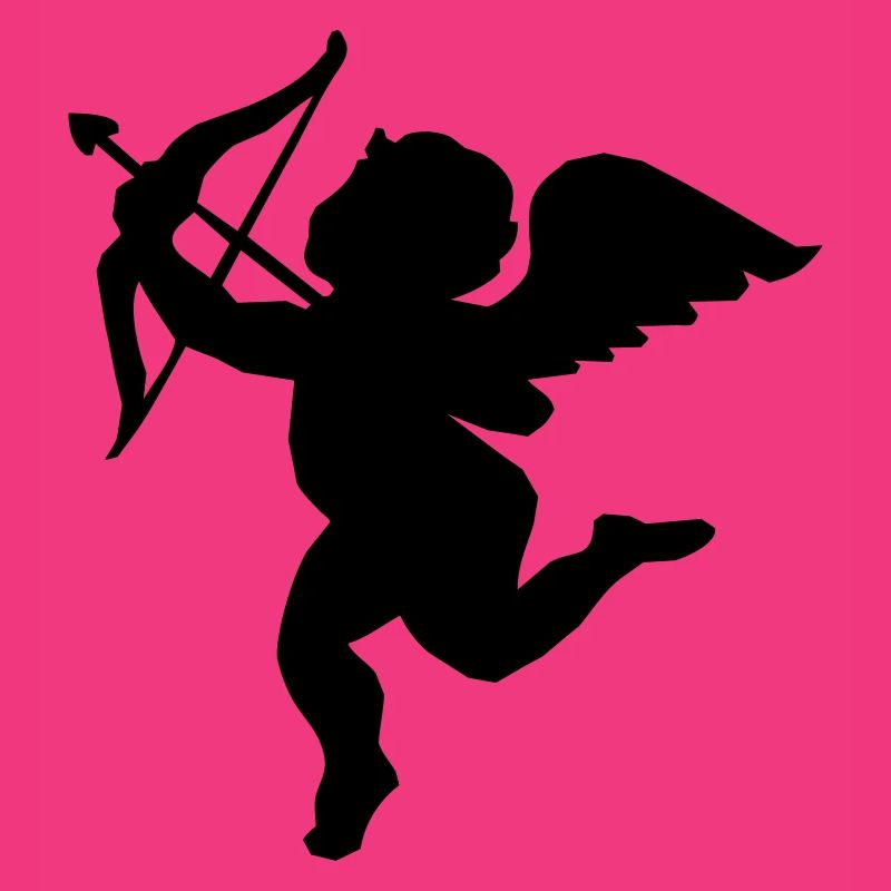 Ange avec arc et flèche, ange de l'amour