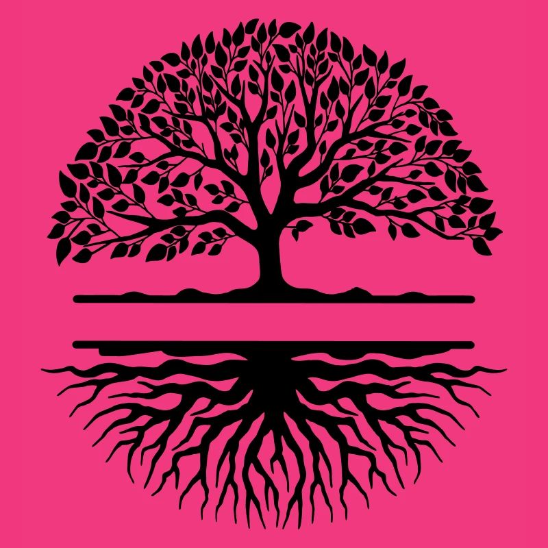 Tree with roots banner small banner