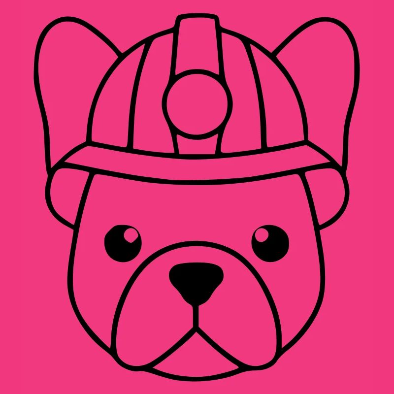 Frenchie Bergarbeiter Helm Lampe