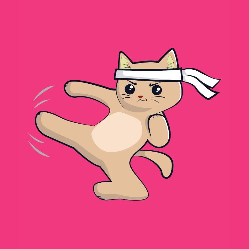 Karate Katze / Kampfkunst