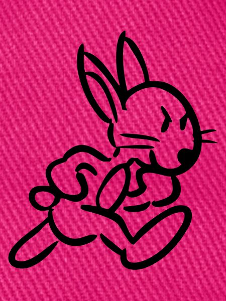 Laufender Hase