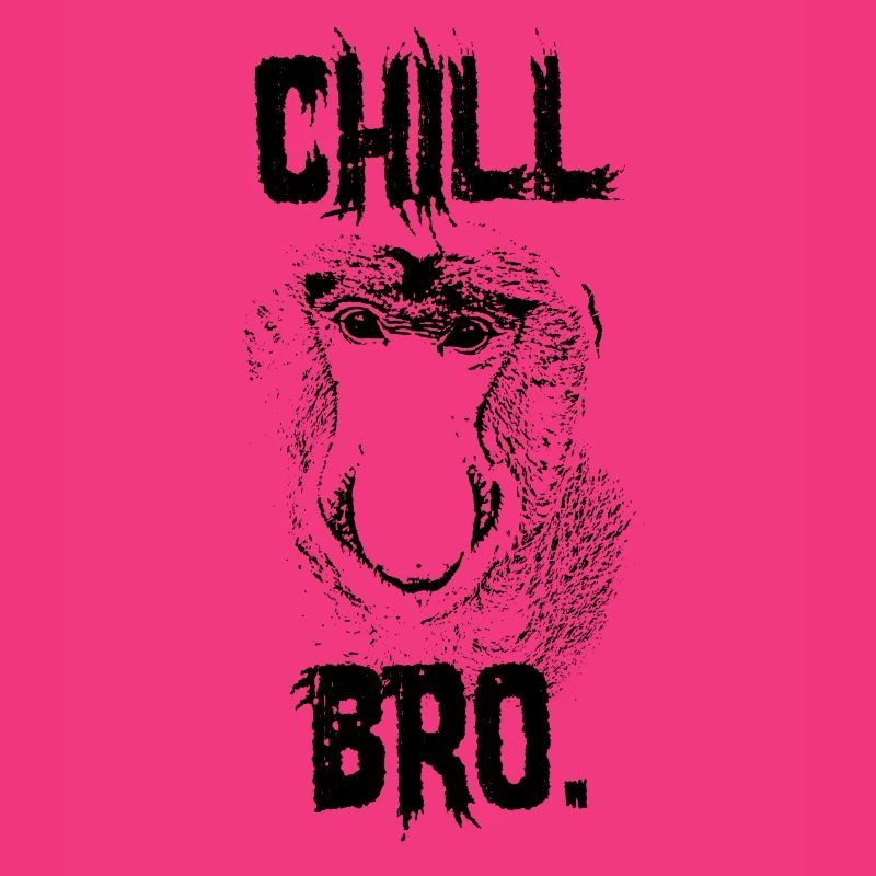 Chill Bro Proboscis Monkey Gift