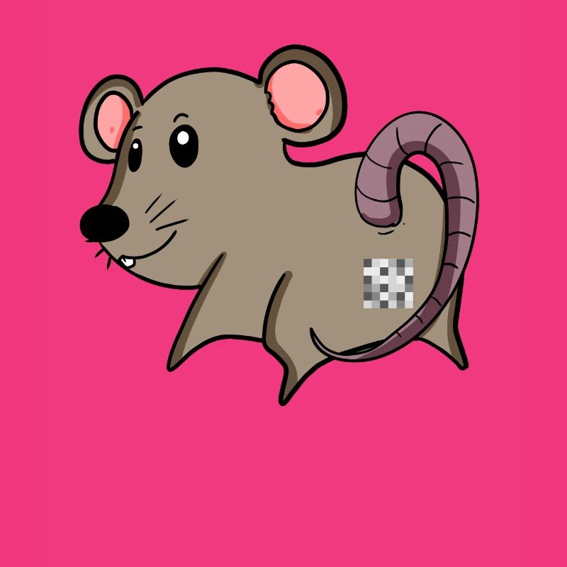 Maus Arsch - Maus Hintern