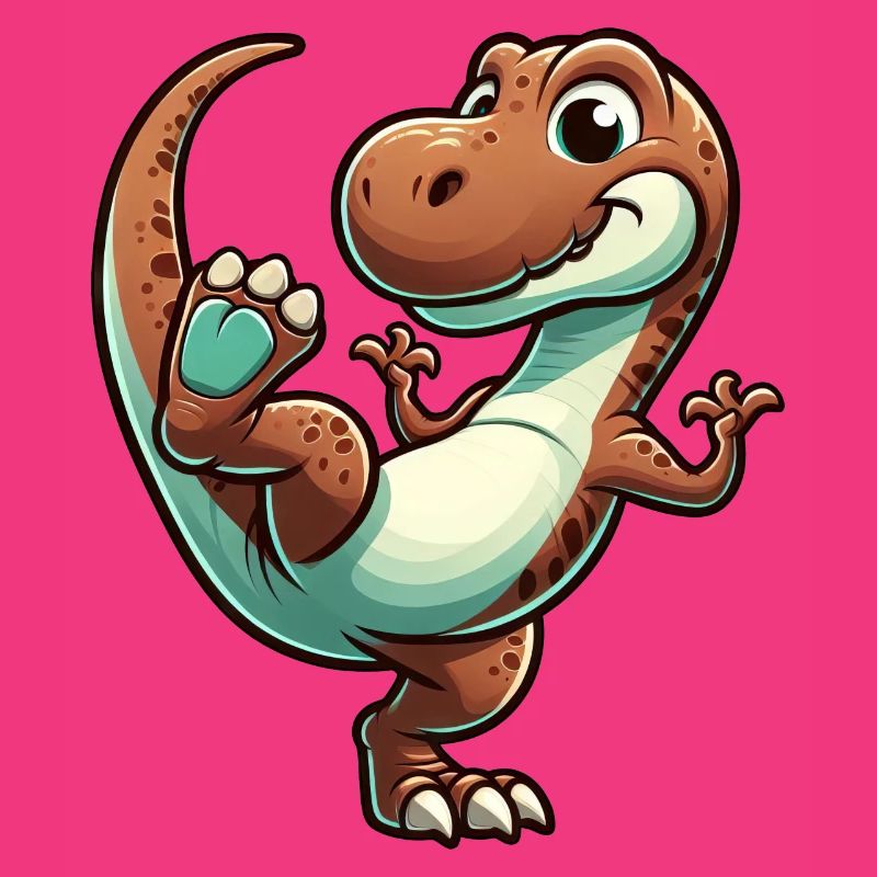 Dino T-Rex Dancing Dancer Dinosaur