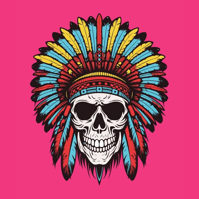 Crâne de chef indien Apache