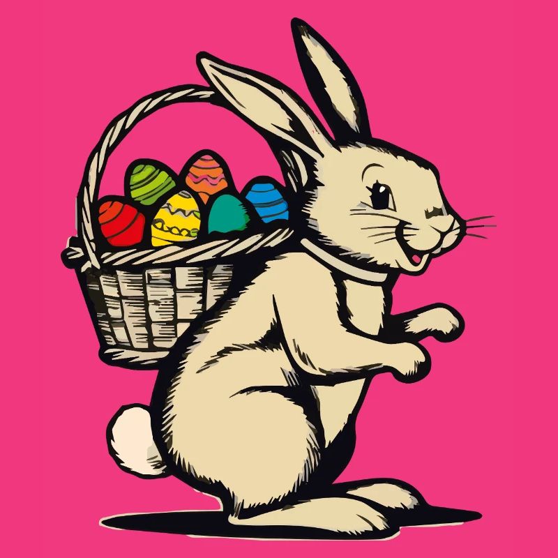Retro Easter Bunny